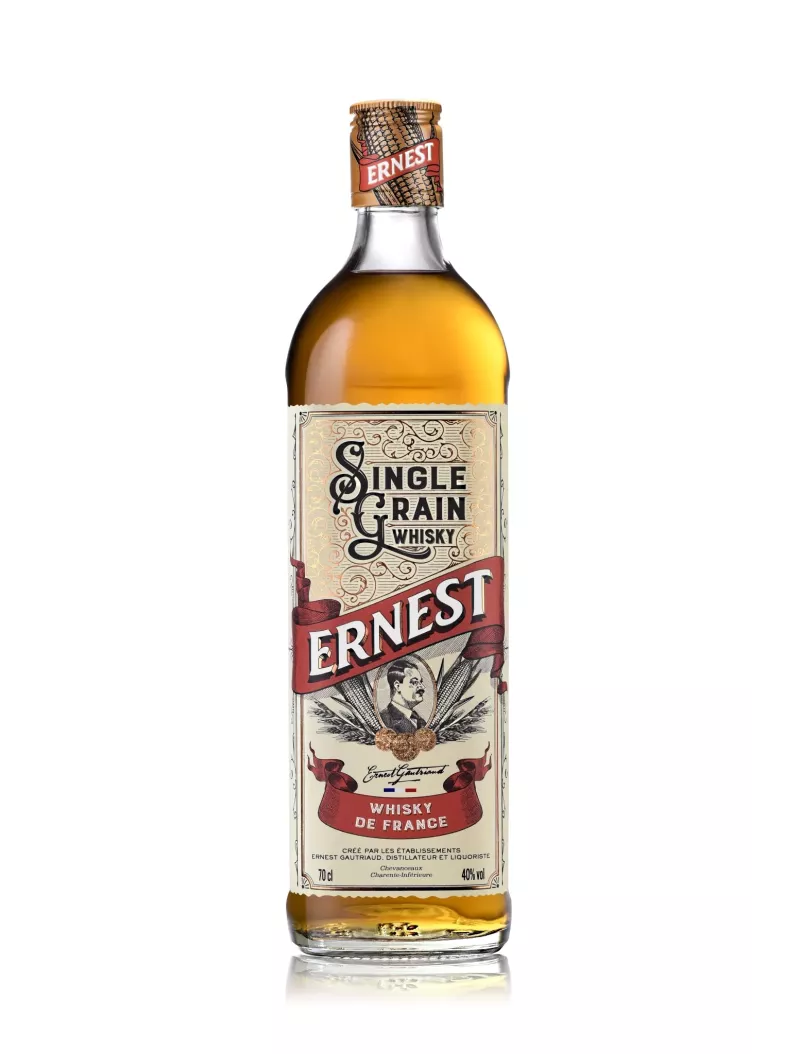 Whisky français Ernest Single Grain 40%