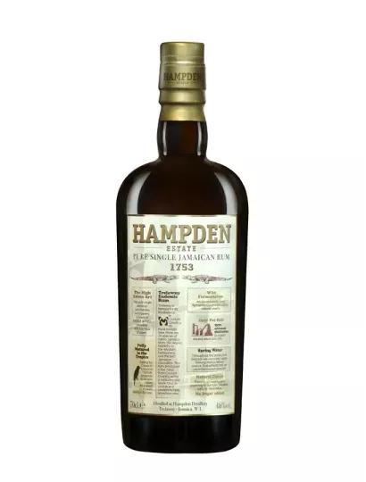 Hampden 1753 Amber Rum 46% - Jamaica | MonWhisky.fr