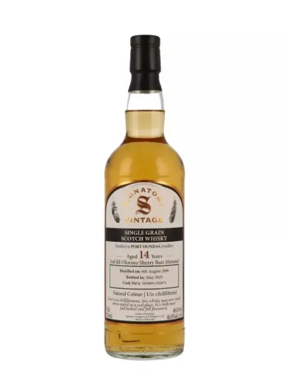 Whisky écossais PORT DUNDAS 2008 46% - S.V
