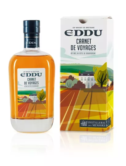 Eddu "Carnet de Voyage" – Escale en Bourgogne 46% | MonWhisky.fr