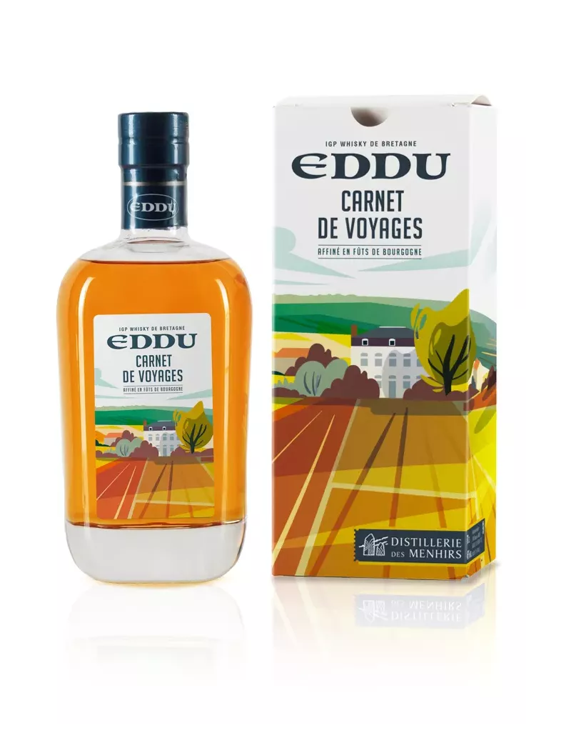 Eddu "Carnet de Voyage" – Escale en Bourgogne 46% | Mon Whisky Eddu "Carnet de Voyage" – Escale en Bourgogne 46% | Mon Whisky