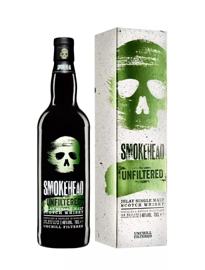 Smokehead Unfiltered 46% – Peated Islay Single Malt | MonWhisky.fr