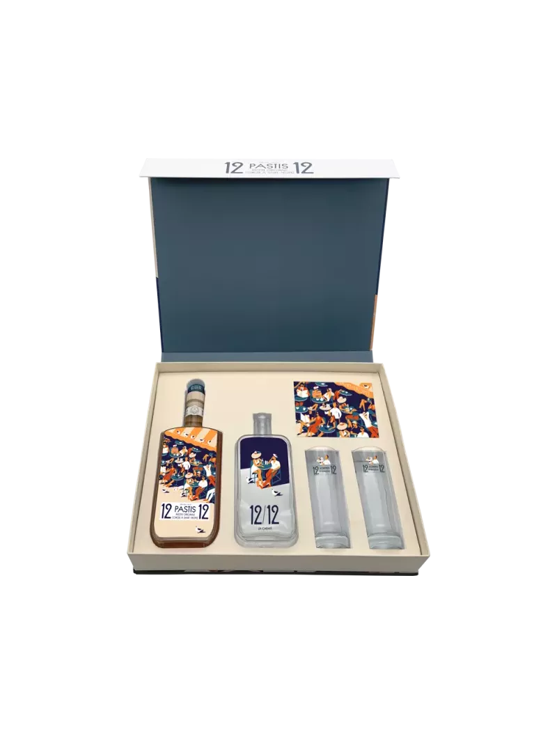 Terrasse 12/12 Gift Set – Pastis de Saint-Tropez | 23vins Terrasse 12/12 Gift Set – Pastis de Saint-Tropez | 23vins