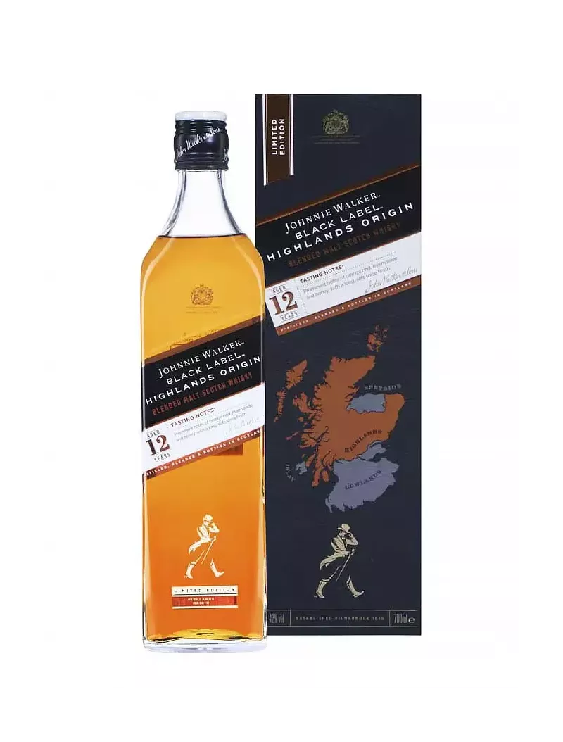 JOHNNIE WALKER Black Label - Highland Origin 42% | MonWhisky.fr JOHNNIE WALKER Black Label - Highland Origin 42% | MonWhisky.fr