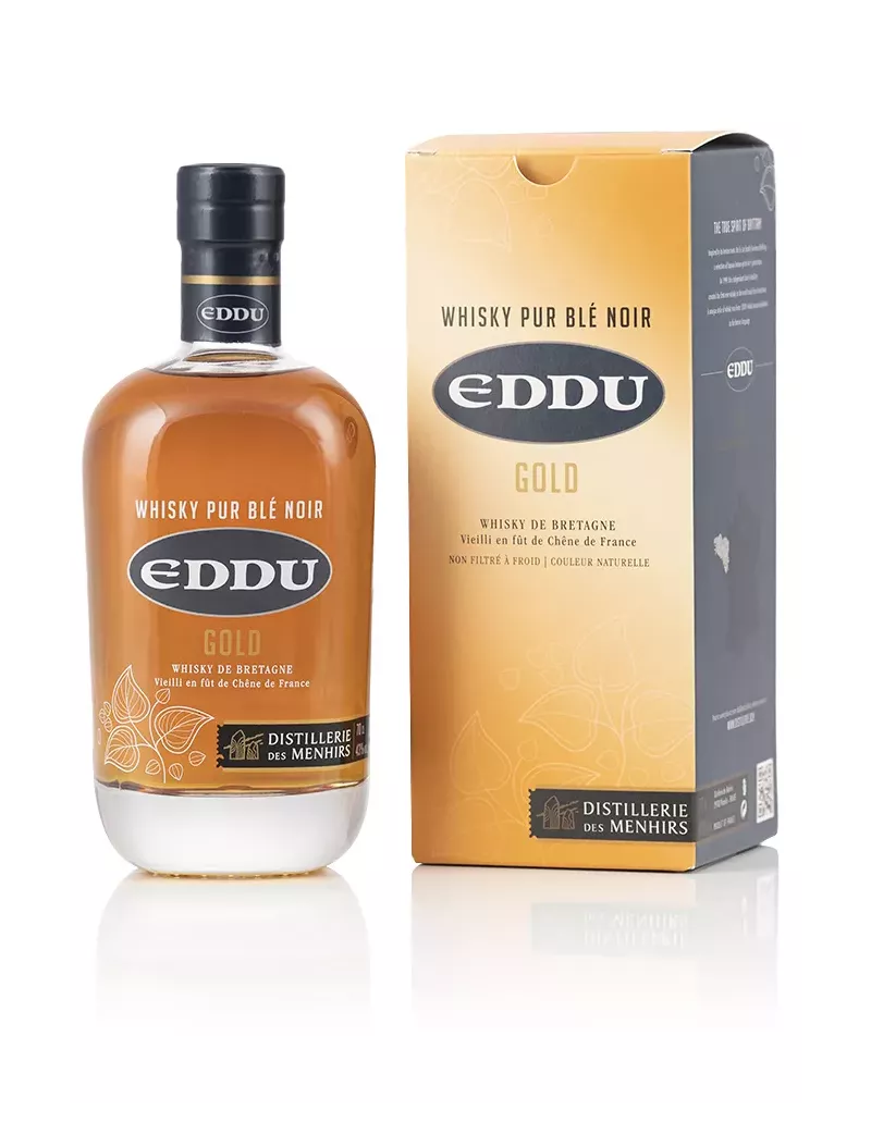 EDDU Gold 43% -French Whisky | MonWhisky.fr EDDU Gold 43% -French Whisky | MonWhisky.fr