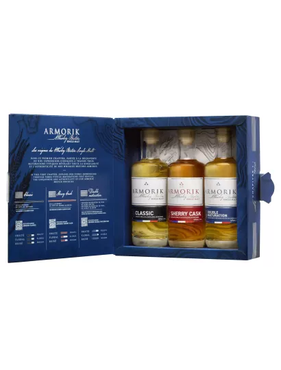 ARMORIK Core Range Gift Set 3x20cl 46% | MonWhisky.fr