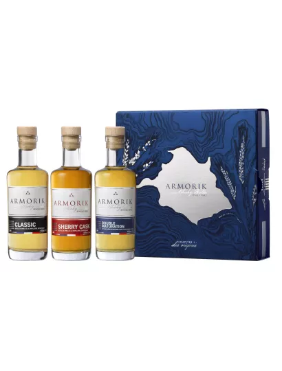 ARMORIK Core Range Gift Set 3x20cl 46% | MonWhisky.fr