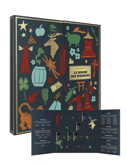 Advent Calendar "Le Monde des Whiskies" 25x2cl Foundations | MonWhisky