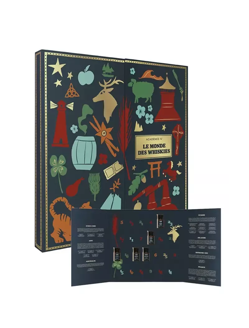 Advent Calendar "Le Monde des Whiskies" 25x2cl Foundations | MonWhisky