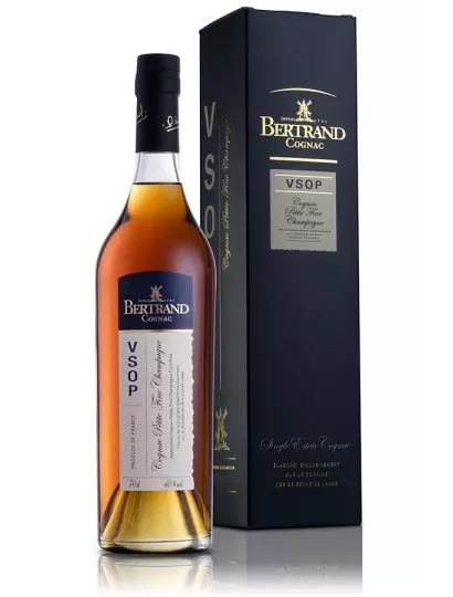 Cognac Bertrand VSOP 10 ans d'âge 40% avec étui