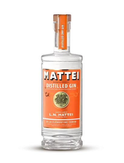 Distilled Dry Gin Clémentine 40% - MATTEI