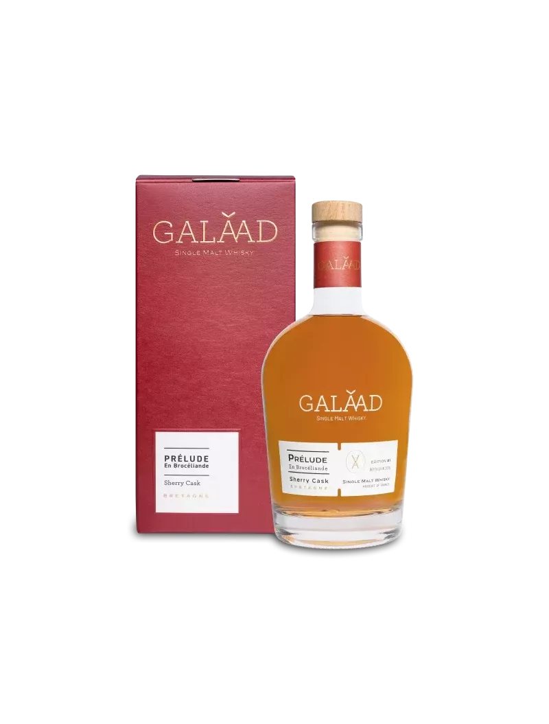 GALAAD Prélude Sherry Cask 43% Distillerie La Mine d'Or | MonWhisky.fr GALAAD Prélude Sherry Cask 43% Distillerie La Mine d'Or | MonWhisky.fr
