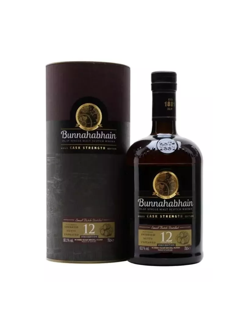 BUNNAHABHAIN 12 Ans Cask Strenght Edition 2023 60.1% BUNNAHABHAIN 12 Ans Cask Strenght Edition 2023 60.1%