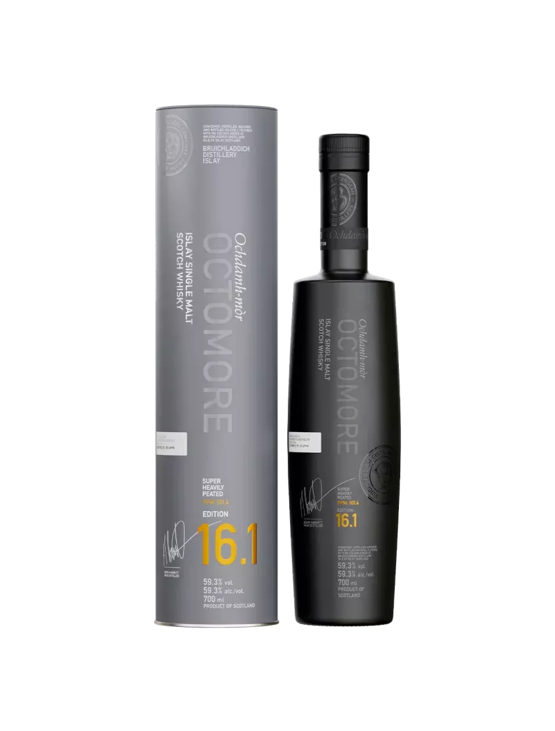 Octomore 16.1 59.3% - Whisky d'Islay très tourbé