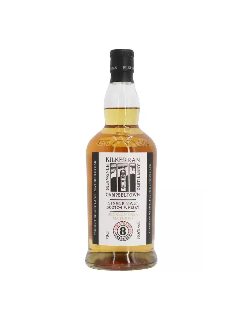 KILKERRAN 8 ans Bourbon Brut de Fût 55.6% | MonWhisky.fr