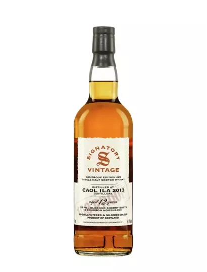 Caol Ila 12 Year Old 2013 100 Proof #65 Signatory Vintage | MonWhisky.fr