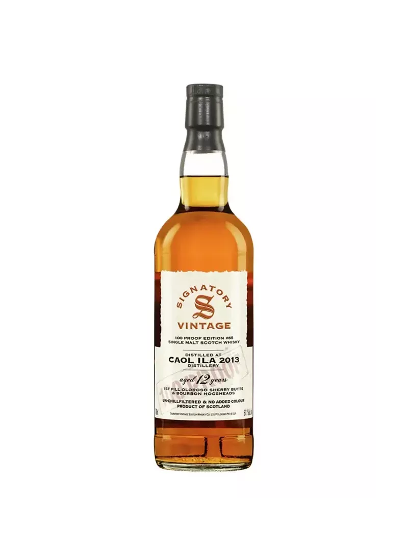CAOL ILA 12 ans 2013 100 Proof 65 S.V 57.1%