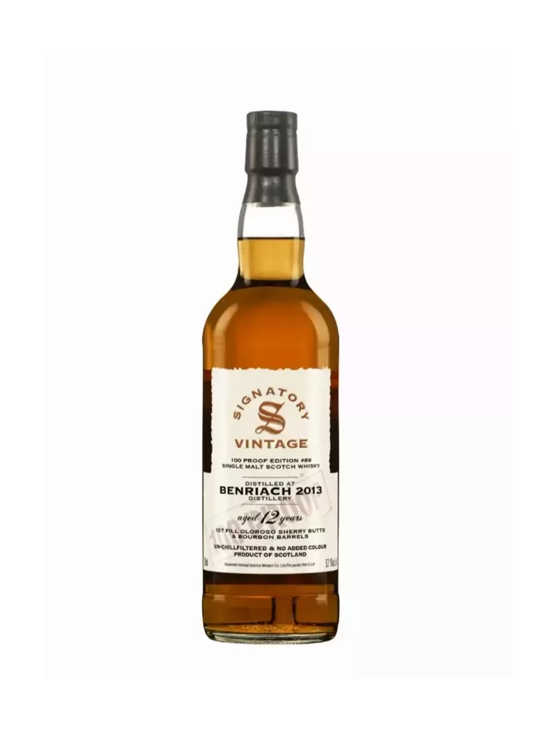 BENRIACH 12 ans 2013 100 Proof 69 S.V