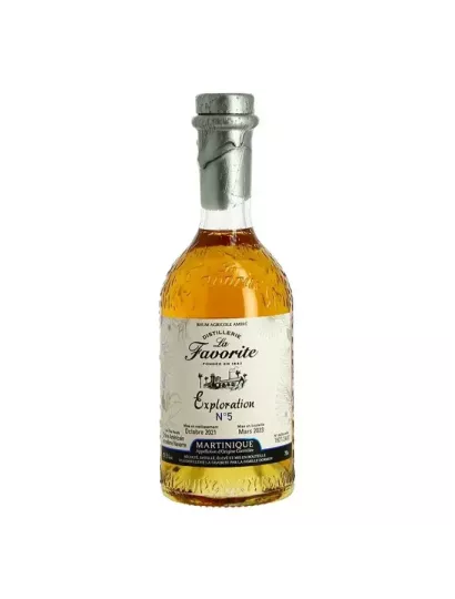 La Favorite Exploration n°5 Rhum Ambré 51.5 %