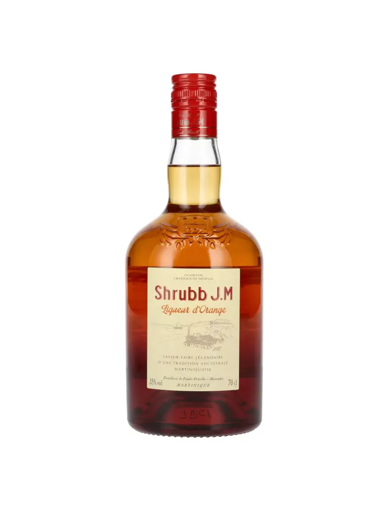 Rhum J.M Shrubb Liqueur d’Orange 35% | MonWhisky.fr