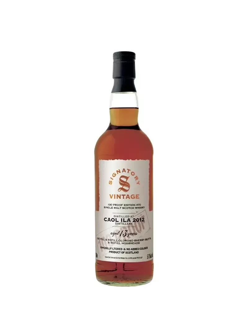 CAOL ILA 12 ans 2013 1st Fill Oloroso 100 Proof 70 S.V 57.1%