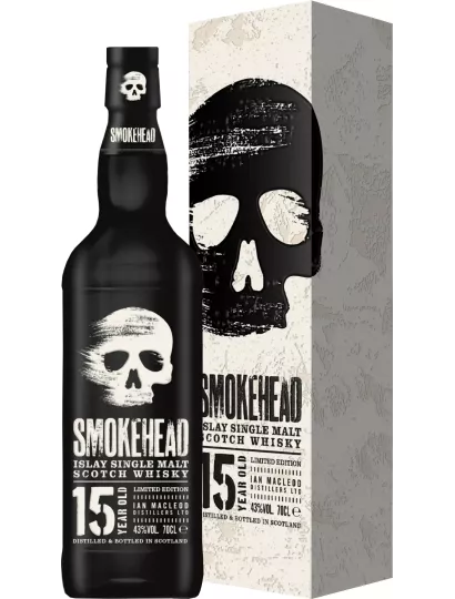 SMOKEHEAD 15 ans 43%  – Single Malt Tourbé d’Islay | MonWhisky.fr