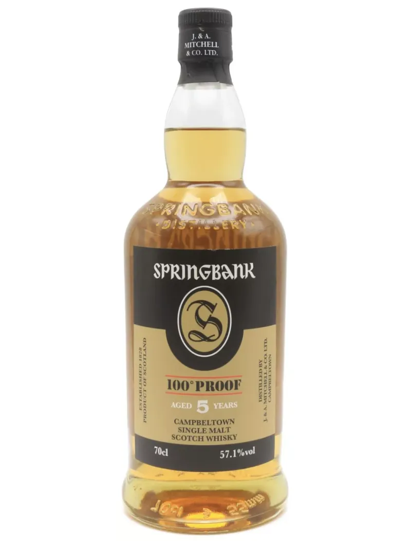 SPRINGBANK 5 ans 100 Proof 57.1%