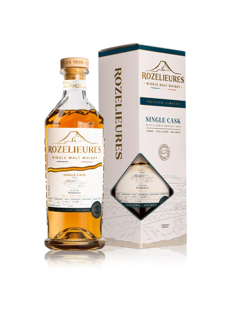 Whisky ROZELIEURES Single cask Ex-Marsala 46% | MonWhisky.fr