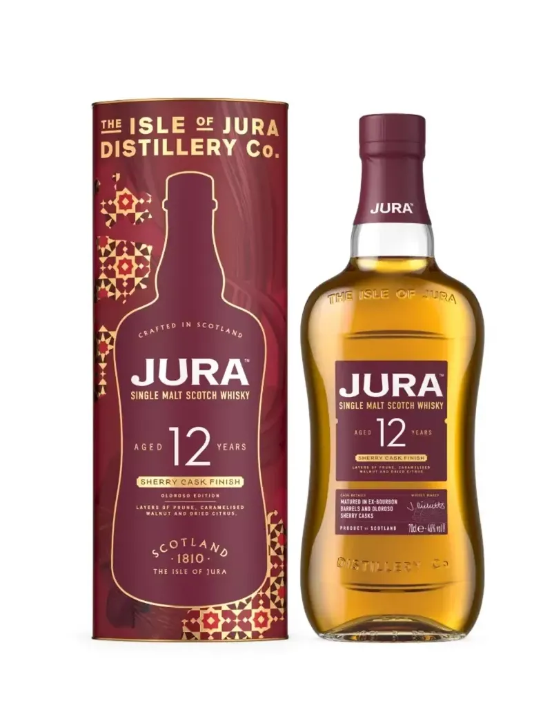 Whisky JURA 12 ans Sherry Cask Oloroso 46% | MonWhisky.fr