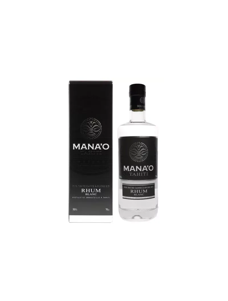 Rhum Mana'o Pur Jus de canne Bio 50% - Tahiti | MonWhisky.fr