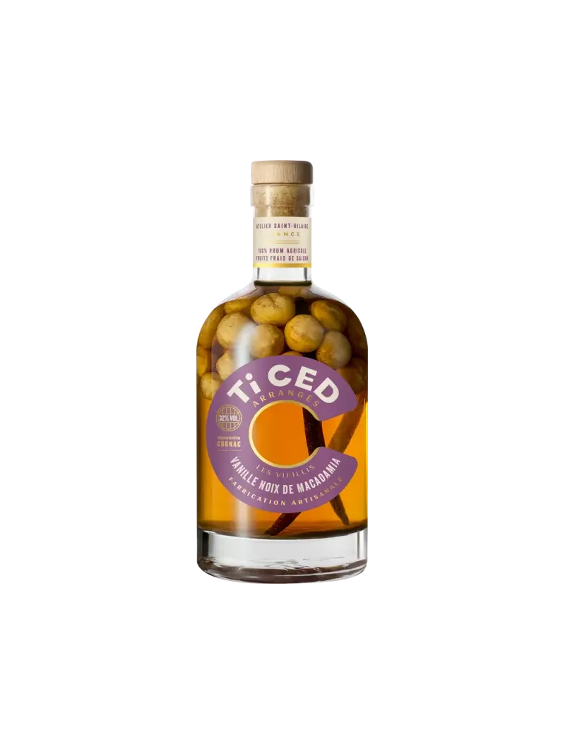 RHUM Ti ARRANGES DE CED - Vanilla Macadamia Nut 32% - MonWhisky