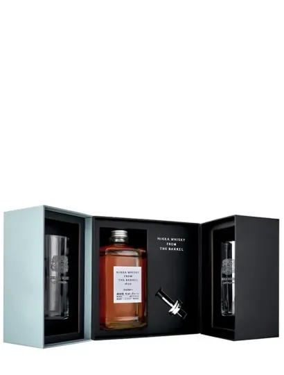 NIKKA From the Barrel Coffret Silhouette 2 Verres & Pourer 51.4%
