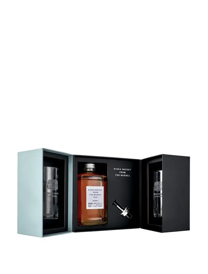 NIKKA From the Barrel Coffret Silhouette 2 Verres & Pourer 51.4%