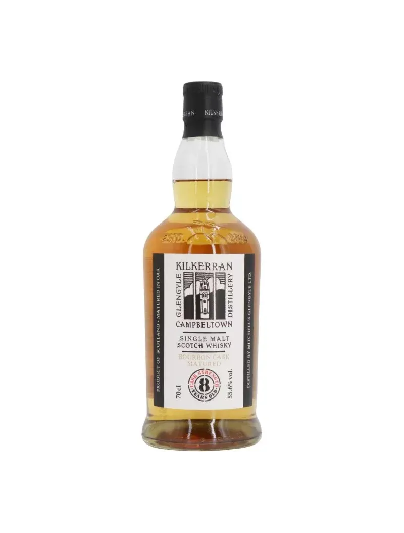 KILKERRAN 8 ans Bourbon Brut de Fût 55.6% | MonWhisky.fr