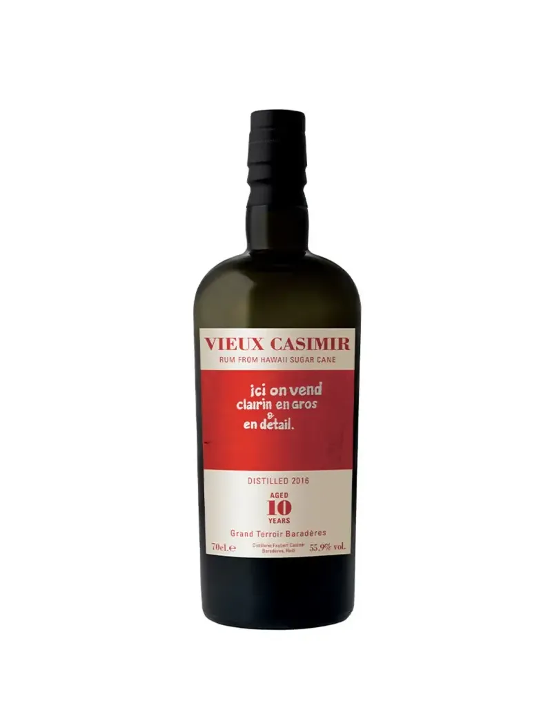 VIEUX CASIMIR 10 Ans 2016 Small Batch Ex-Caroni Cask 55.9% - Haiti