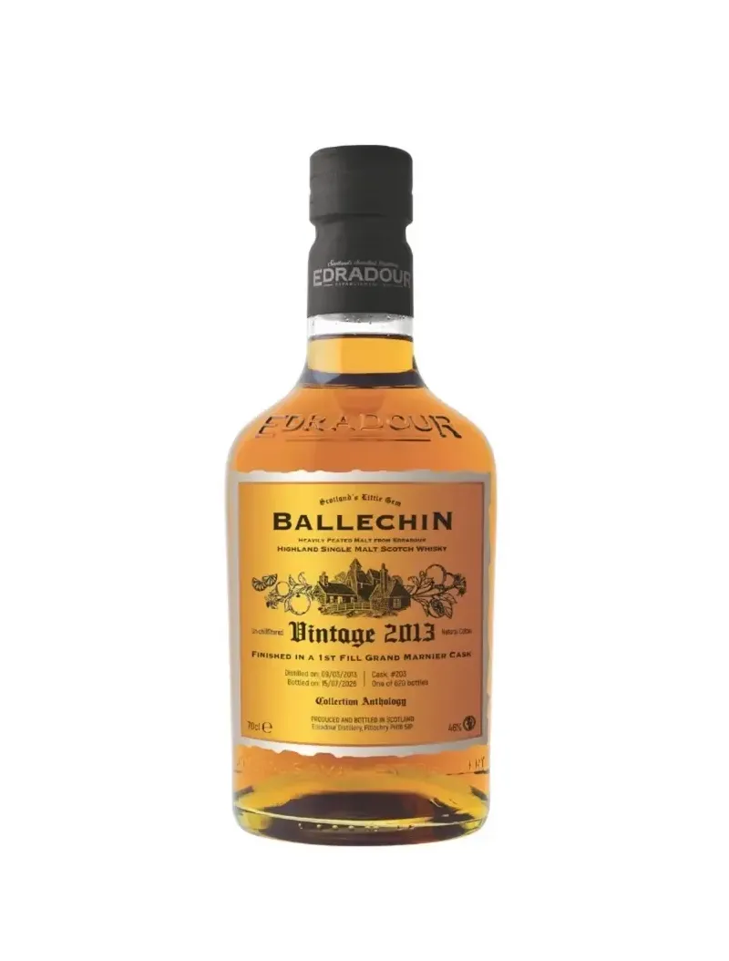 BALLECHIN 13 Years Old 2013 Grand Marnier Cask Finish 46% | Mon Whisky
