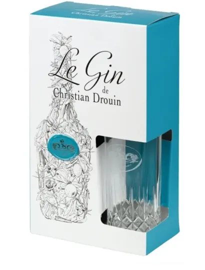 Christian Drouin Le Gin 42% Gift Box with Glass | Mon Whisky
