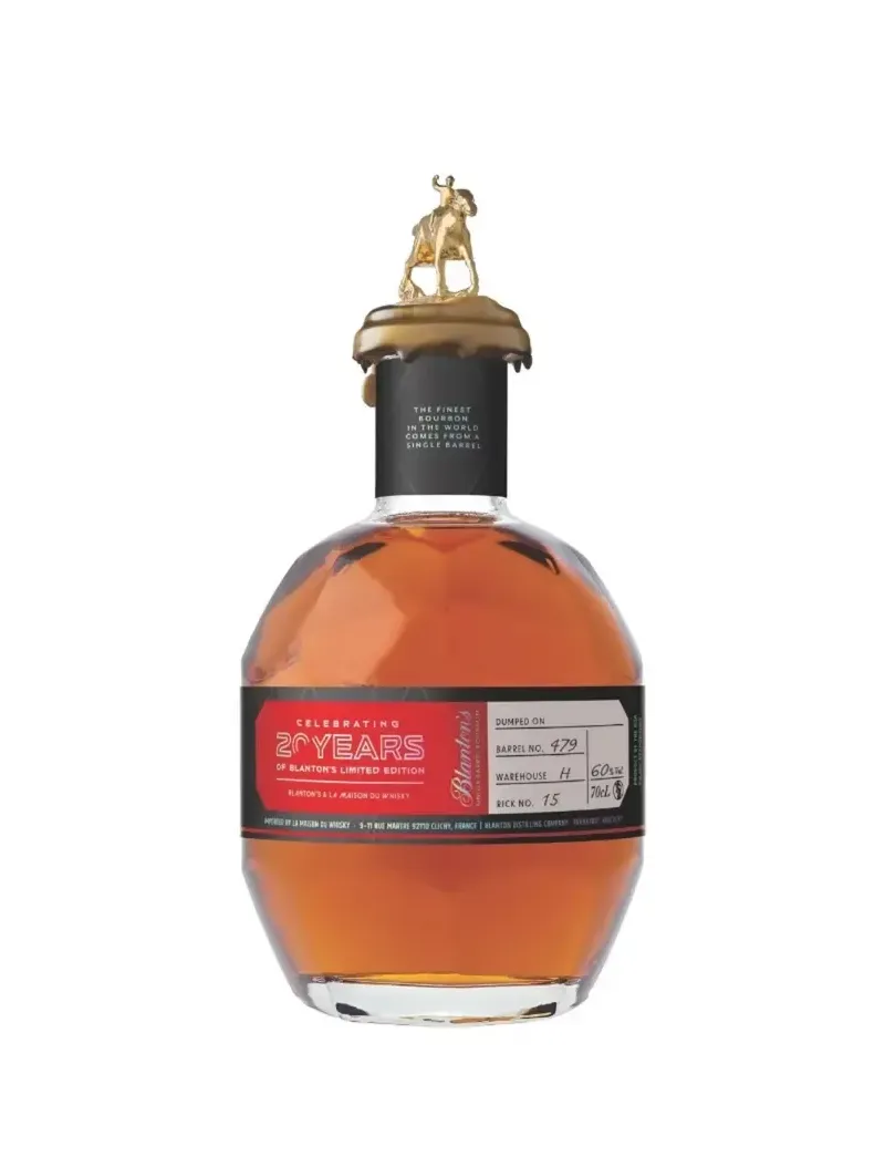 BLANTON'S Single Barrel Barrel 2026 479 Rubis 60%